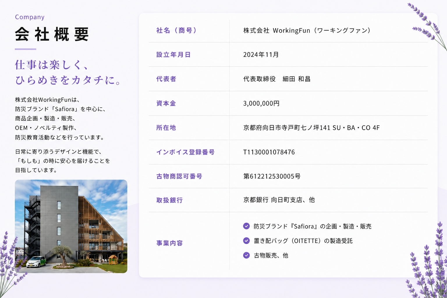 会社概要